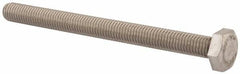 Value Collection - M10x1.50mm Metric Coarse, 120mm Length Under Head Hex Head Cap Screw - Fully Threaded, Grade 18-8 & Austenitic A2 Stainless Steel, Uncoated, 17mm Hex - A1 Tooling