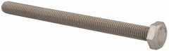 Value Collection - M10x1.50mm Metric Coarse, 130mm Length Under Head Hex Head Cap Screw - Fully Threaded, Grade 18-8 & Austenitic A2 Stainless Steel, Uncoated, 17mm Hex - A1 Tooling