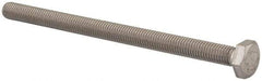 Value Collection - M10x1.50mm Metric Coarse, 150mm Length Under Head Hex Head Cap Screw - Fully Threaded, Grade 18-8 & Austenitic A2 Stainless Steel, Uncoated, 17mm Hex - A1 Tooling