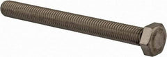 Value Collection - M12x1.75mm Metric Coarse, 120mm Length Under Head Hex Head Cap Screw - Fully Threaded, Grade 18-8 & Austenitic A2 Stainless Steel, Uncoated, 19mm Hex - A1 Tooling