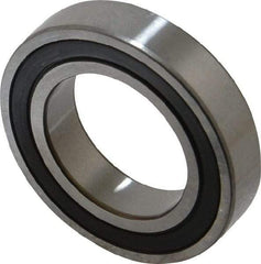 SKF - 25mm Bore Diam, 42mm OD, Double Seal Thin Section Radial Ball Bearing - 9mm Wide, 1 Row, Round Bore, 899 Lb Static Capacity, 1,490 Lb Dynamic Capacity - A1 Tooling