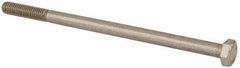 Value Collection - M6x1.00mm Metric Coarse, 110mm Length Under Head Hex Head Cap Screw - Partially Threaded, Grade 18-8 & Austenitic A2 Stainless Steel, Uncoated, 10mm Hex - A1 Tooling