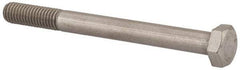 Value Collection - M8x1.25mm Metric Coarse, 85mm Length Under Head Hex Head Cap Screw - Partially Threaded, Grade 18-8 & Austenitic A2 Stainless Steel, Uncoated, 13mm Hex - A1 Tooling