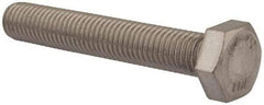 Value Collection - M12x1.75mm Metric Coarse, 75mm Length Under Head Hex Head Cap Screw - Fully Threaded, Grade 316 & Austenitic A4 Stainless Steel, Uncoated, 19mm Hex - A1 Tooling