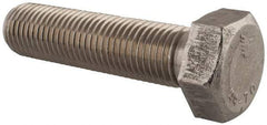 Value Collection - M30x3.50mm Metric Coarse, 120mm Length Under Head Hex Head Cap Screw - Fully Threaded, Grade 316 & Austenitic A4 Stainless Steel, Uncoated, 46mm Hex - A1 Tooling