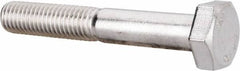 Value Collection - M10x1.50mm Metric Coarse, 65mm Length Under Head Hex Head Cap Screw - Partially Threaded, Grade 316 & Austenitic A4 Stainless Steel, Uncoated, 17mm Hex - A1 Tooling