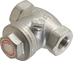 Sharpe Valves - 3/8" Stainless Steel Check Valve - FNPT x FNPT, 200 WOG - A1 Tooling