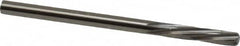 Magafor - 3.3223mm Solid Carbide 6 Flute Chucking Reamer - Spiral Flute, 0.1308" Straight Shank, 19/32" Flute Length, 2-1/4" OAL - A1 Tooling