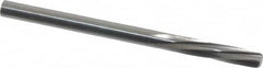 Magafor - 3.6093mm Solid Carbide 6 Flute Chucking Reamer - Spiral Flute, 0.1421" Straight Shank, 19/32" Flute Length, 2-1/4" OAL - A1 Tooling