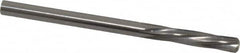 Magafor - 3.6195mm Solid Carbide 6 Flute Chucking Reamer - Spiral Flute, 0.1425" Straight Shank, 19/32" Flute Length, 2-1/4" OAL - A1 Tooling