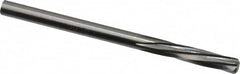 Magafor - #27 Solid Carbide 6 Flute Chucking Reamer - Spiral Flute, 0.1441" Straight Shank, 19/32" Flute Length, 2-1/4" OAL - A1 Tooling