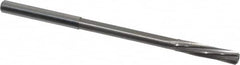 Magafor - 4.0208mm Solid Carbide 6 Flute Chucking Reamer - Spiral Flute, 0.158" Straight Shank, 3/4" Flute Length, 2-61/64" OAL - A1 Tooling