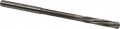 Magafor - 4.32mm Solid Carbide 6 Flute Chucking Reamer - Spiral Flute, 0.177" Straight Shank, 53/64" Flute Length, 3-5/32" OAL - A1 Tooling