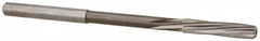 Magafor - 4.38mm Solid Carbide 6 Flute Chucking Reamer - Spiral Flute, 0.177" Straight Shank, 53/64" Flute Length, 3-5/32" OAL - A1 Tooling