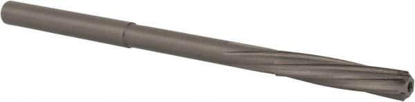 Magafor - #16 Solid Carbide 6 Flute Chucking Reamer - Spiral Flute, 0.177" Straight Shank, 53/64" Flute Length, 3-5/32" OAL - A1 Tooling