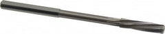 Magafor - 4.75mm Solid Carbide 6 Flute Chucking Reamer - Spiral Flute, 0.177" Straight Shank, 53/64" Flute Length, 3-5/32" OAL - A1 Tooling