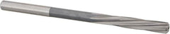 Magafor - 5.65mm Solid Carbide 6 Flute Chucking Reamer - Spiral Flute, 0.216" Straight Shank, 1-1/32" Flute Length, 3-21/32" OAL - A1 Tooling