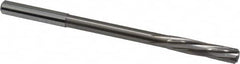 Magafor - 6.21mm Solid Carbide 6 Flute Chucking Reamer - Spiral Flute, 0.236" Straight Shank, 1-7/64" Flute Length, 3-31/32" OAL - A1 Tooling