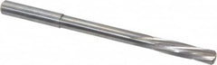 Magafor - 7.7495mm Solid Carbide 6 Flute Chucking Reamer - Spiral Flute, 0.315" Straight Shank, 1-19/64" Flute Length, 4-5/8" OAL - A1 Tooling