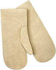 Steiner - Size Universal Wool Lined Fiberglass Heat Resistant Mitten - 14" OAL, Slip-On Cuff - A1 Tooling