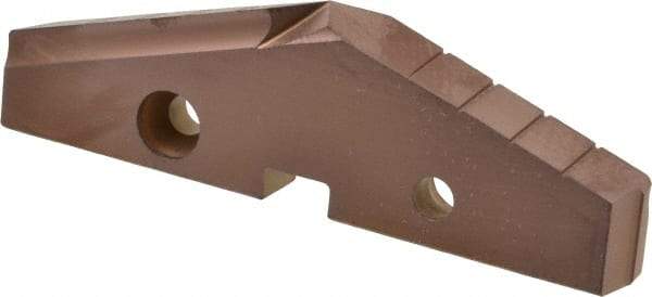 Allied Machine and Engineering - 4-1/16" Diam x 7/16" Thick, Seat Code 8, 144° Included Angle Spade Drill Insert - AM200 Coated, Cobalt, Grade Super Cobalt, Series GEN2 T-A - A1 Tooling