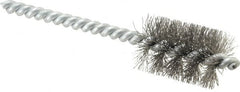 Schaefer Brush - 5/8 Inch Inside Diameter, 13/16 Inch Actual Brush Diameter, Carbon Steel, Power Fitting and Cleaning Brush - 3/16 Shank Diameter, 3-5/8 Inch Long, Twisted Wire Stem, 3/4 Inch Refrigeration Outside Diameter - A1 Tooling