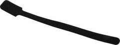 SpeedTech - 9" Long Black Nylon & Polyethylene Mountable Cable Tie - 40 Lb Tensile Strength, 2" Max Bundle Diam - A1 Tooling