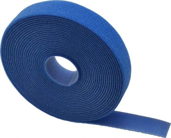 SpeedTech - 15' Long Blue Nylon & Polyethylene Hook & Loop Strap - 50 Lb Tensile Strength - A1 Tooling