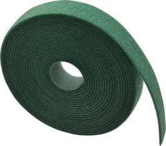 SpeedTech - 15' Long Green Nylon & Polyethylene Hook & Loop Strap - 50 Lb Tensile Strength - A1 Tooling