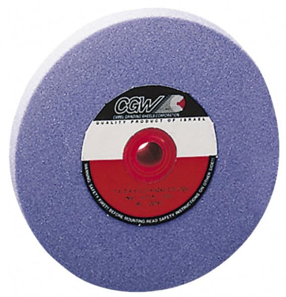 Camel Grinding Wheels - 36 Grit Aluminum Oxide Bench & Pedestal Grinding Wheel - 6" Diam x 1" Hole x 1" Thick, 4456 Max RPM, K Hardness, Very Coarse Grade , Vitrified Bond - A1 Tooling