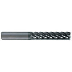 SGS - 1" Diam 5 Flute Solid Carbide 0.03" Corner Radius End Mill - A1 Tooling