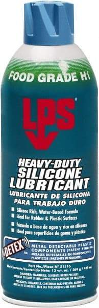 LPS - 16 oz Aerosol Silicone Spray Lubricant - Food Grade - A1 Tooling