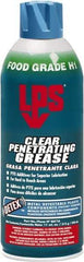 LPS - 11 oz Aerosol w/ PTFE Penetrating Grease - Clear, Food Grade, 400°F Max Temp, - A1 Tooling