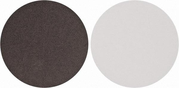 Tru-Maxx - 8" Diam, 120 Grit Aluminum Oxide Adhesive PSA Disc - Fine Grade, X Weighted Cloth Backing, For Stationary Disc Sanders - A1 Tooling