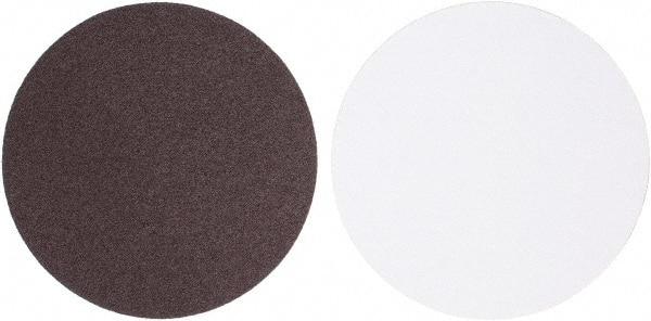 Tru-Maxx - 10" Diam, 50 Grit Aluminum Oxide Adhesive PSA Disc - Coarse Grade, X Weighted Cloth Backing, For Stationary Disc Sanders - A1 Tooling