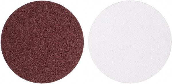 Tru-Maxx - 10" Diam, 24 Grit Aluminum Oxide Adhesive PSA Disc - Very Coarse Grade, X Weighted Cloth Backing, For Stationary Disc Sanders - A1 Tooling