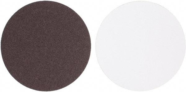 Tru-Maxx - 9" Diam, 50 Grit Aluminum Oxide Adhesive PSA Disc - Coarse Grade, X Weighted Cloth Backing, For Right Angle/Vertical Shaft Portable Grinders - A1 Tooling