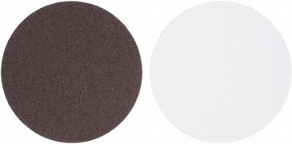 Tru-Maxx - 9" Diam, 40 Grit Aluminum Oxide Adhesive PSA Disc - Coarse Grade, X Weighted Cloth Backing, For Right Angle/Vertical Shaft Portable Grinders - A1 Tooling