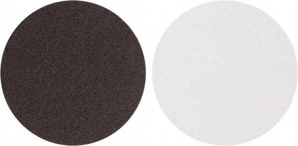 Tru-Maxx - 8" Diam, 40 Grit Aluminum Oxide Adhesive PSA Disc - Coarse Grade, X Weighted Cloth Backing, For Stationary Disc Sanders - A1 Tooling