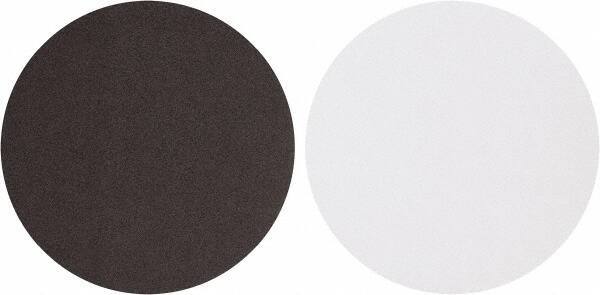 Tru-Maxx - 10" Diam, 100 Grit Aluminum Oxide Adhesive PSA Disc - Fine Grade, X Weighted Cloth Backing, For Stationary Disc Sanders - A1 Tooling