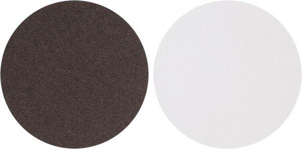 Tru-Maxx - 8" Diam, 50 Grit Aluminum Oxide Adhesive PSA Disc - Coarse Grade, X Weighted Cloth Backing, For Stationary Disc Sanders - A1 Tooling