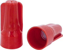 Ideal - 2, 18 to 5, 12 AWG, 600 Volt, Flame Retardant, Standard Twist on Wire Connector - Red, 221°F - A1 Tooling