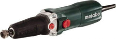 Metabo - 1/4 Inch Collet, 10,000 to 30,500 RPM, lnline, Electric Die Grinder - 6.4 Amp - A1 Tooling