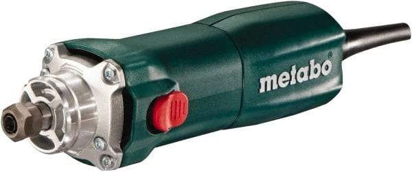 Metabo - 1/4 Inch Collet, 13,000 to 34,000 RPM, lnline, Electric Die Grinder - 6.4 Amp - A1 Tooling