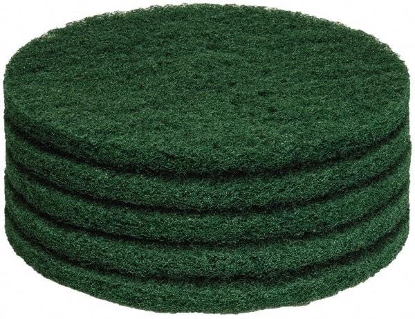 PRO-SOURCE - Stripping Pad - 14" Machine, Green Pad, Polyester - A1 Tooling