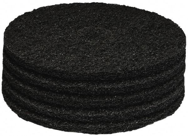 PRO-SOURCE - Stripping Pad - 17" Machine, Black Pad, Polyester - A1 Tooling