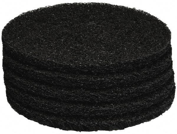 PRO-SOURCE - Stripping Pad - 14" Machine, Black Pad, Polyester - A1 Tooling