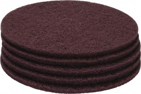 PRO-SOURCE - Stripping Pad - 20" Machine, Maroon Pad, Polyester - A1 Tooling