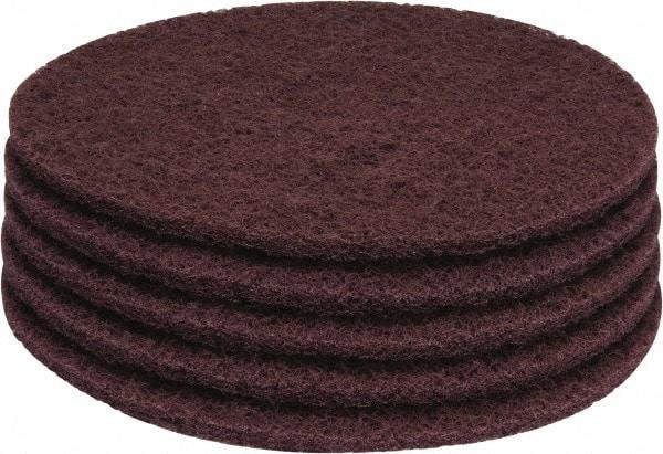 PRO-SOURCE - Stripping Pad - 17" Machine, Maroon Pad, Polyester - A1 Tooling