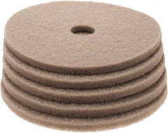 PRO-SOURCE - Polishing Pad - 20" Machine, Tan Pad, Polyester - A1 Tooling